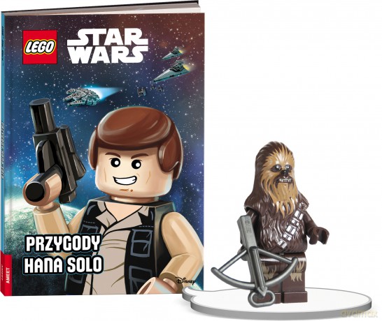 Książka do czytania Lego Star Wars z minifigurką Chewbacca K ZKLNRD306/1 [KSIĄŻKA]