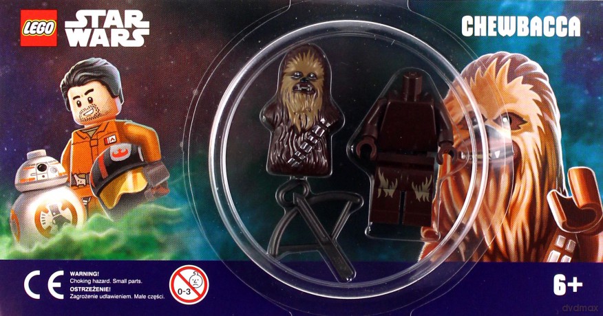 Książka do czytania Lego Star Wars z minifigurką Chewbacca K ZKLNRD306/1 [KSIĄŻKA]