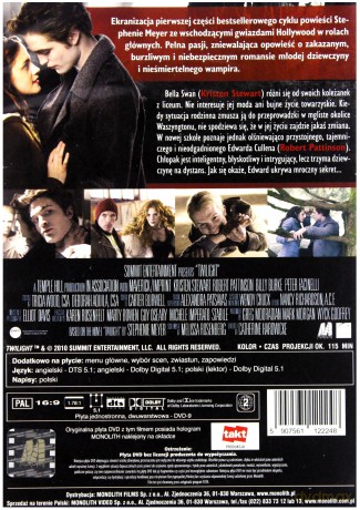 Saga Zmierzch Kolekcja: Zmierzch + Zmierzch 2: Księżyc w nowiu + Zmierzch 3: Zaćmienie + Zmierzch 4: Przed Świtem 1+2 Pakiet [5DVD]
