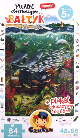 Puzzle Obserwacyjne bałtyk 5+ czuczu