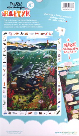 Puzzle Obserwacyjne bałtyk 5+ czuczu