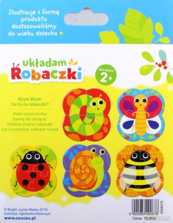 Układam robaczki czuczu