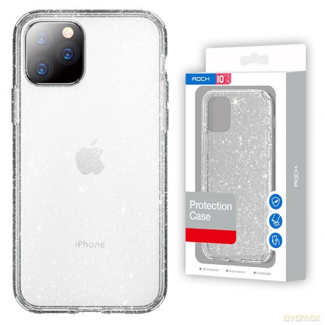 Brokatowe Etui ROCK do iPhone 11 Pro - 5,8"