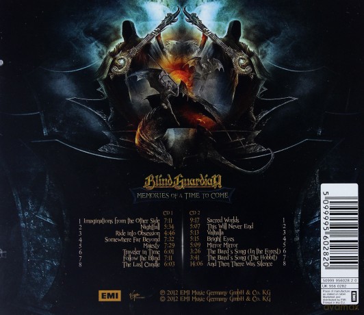 Blind Guardian: Memories Of A Time To Come - Best Of [2CD]