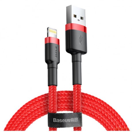 Kabel nylonowy Baseus Cafule Lightning 1.5A 200cm