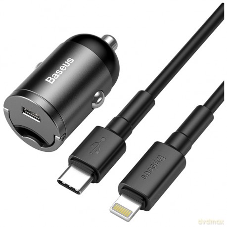 BASEUS Tiny Star Ładowarka samochodowa USB-C PD