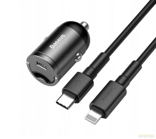 BASEUS Tiny Star Ładowarka samochodowa USB-C PD