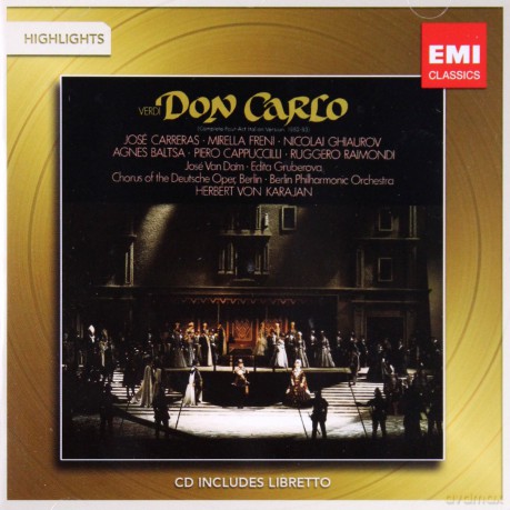 Karajan: Don Carlo (Highlights) [CD]