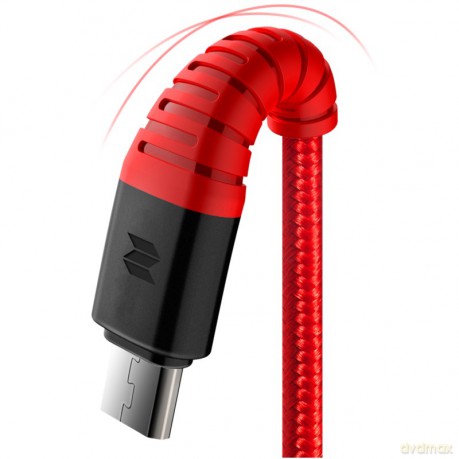ROCK SPACE Wzmacniany Kabel Micro-USB 2A 1,2m