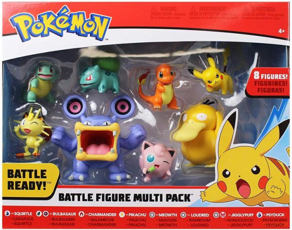 Pokemon Battle Figurki Multipack (8-Pack) S3 [FIGURKA]
