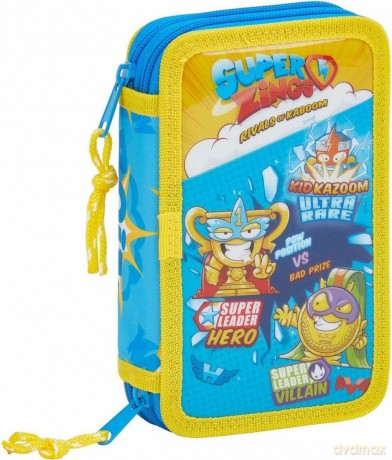 SuperZings piórnik z wyposażeniem