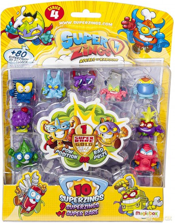 SuperZings 4 Blister 10 pack