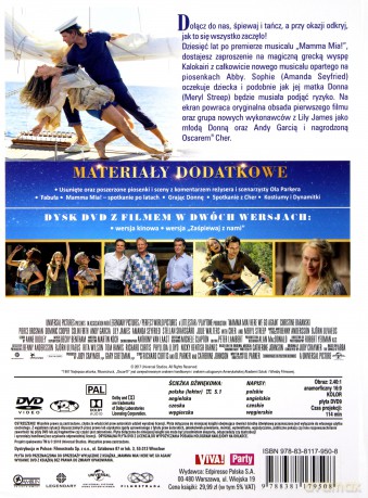 Mamma Mia! Here We Go Again (booklet) [DVD]