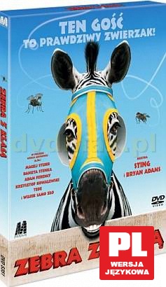 Zebra z klasą (digipack) [DVD]