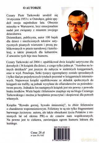 Bywało gorzej bywało śmieszniej - Cezary Piotr Tarkowski [KSIĄŻKA]