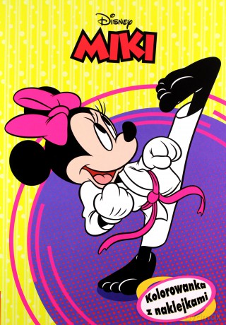 Disney Miki Kolorowanka z naklejkami [KSIĄŻKA]