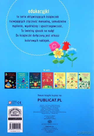 Edukacyjka z pszczółkami. Zeszyt z naklejkami [KSIĄŻKA]