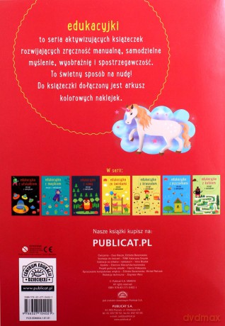 Edukacyjka z wróżkami Zeszyt z naklejkami [KSIĄŻKA]