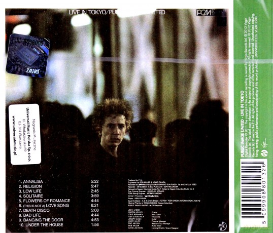 Public Image Limited: Live In Tokyo [CD]