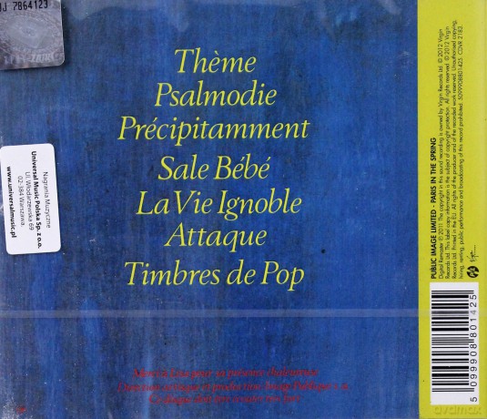 Public Image Limited: Paris In The Spring [CD]