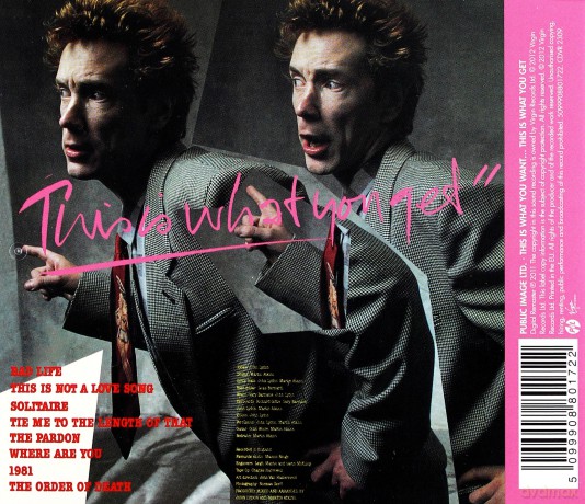 Public Image Limited: This Is What You Want [CD]