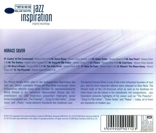 Horace Silver: Jazz Inspiration [CD]