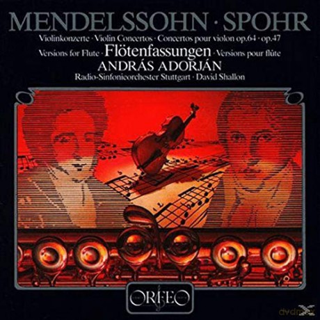 Adorján,András: A.Adorjan spielt Violinkonzerte auf der Flśte [Winyl]