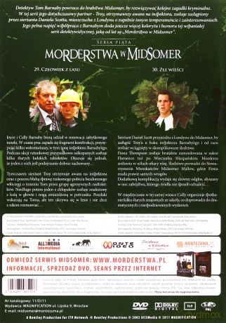 Morderstwa w Midsomer sezon 5 odc. 29-30: Człowiek Z Lasu / Złe Wieści [DVD]