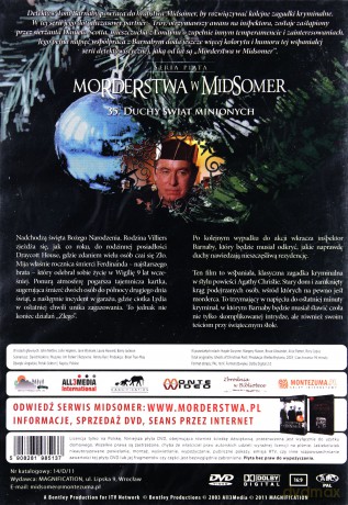 Morderstwa w Midsomer sezon 5: Duchy Świąt Minionych [DVD]