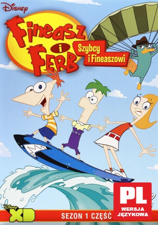 Fineasz i Ferb: Szybcy i Fineaszowi sezon 1 cz. 1 (Disney) [DVD]