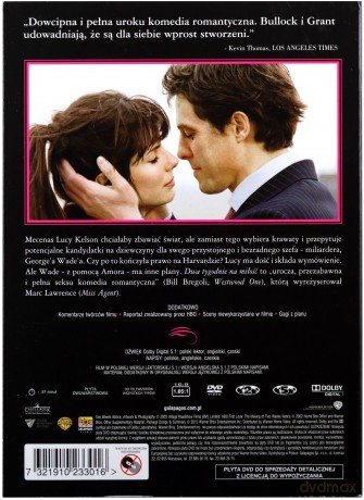 Dwa tygodnie na miłość (Zakochane kino) [DVD]