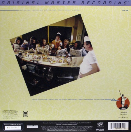 Supertramp: Breakfast In America (Limited-Numbered) [Winyl]