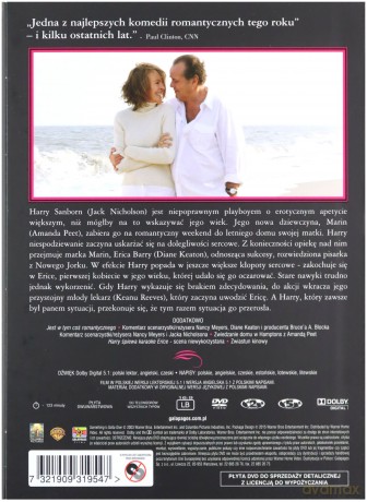 Lepiej późno niż później (Zakochane kino) [DVD]