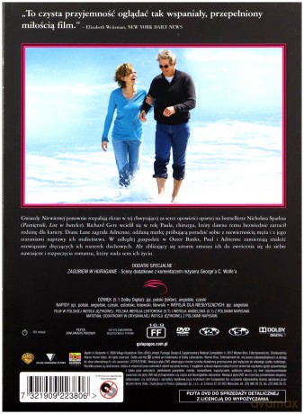 Noce w Rodanthe (Zakochane kino) [DVD]