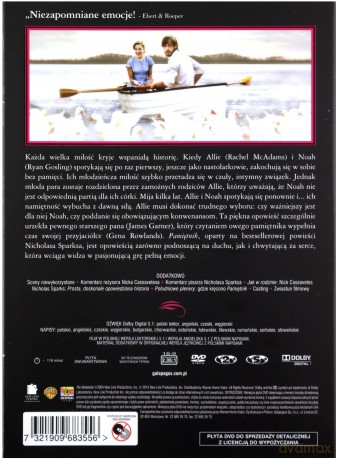 Pamiętnik (Zakochane kino) [DVD]