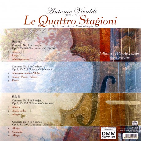 Vivaldi,a.: Concerti op.8 Nr.1-4 "4 Jahreszeiten" [Winyl]