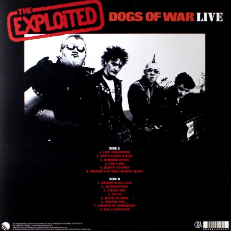 Exploited,the: Dogs Of War - Live (Limited) (Grey) [Winyl]