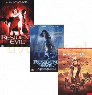 Resident Evil Trylogia [3DVD]