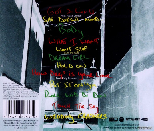 Sean Paul: Tomahawk Technique [CD]