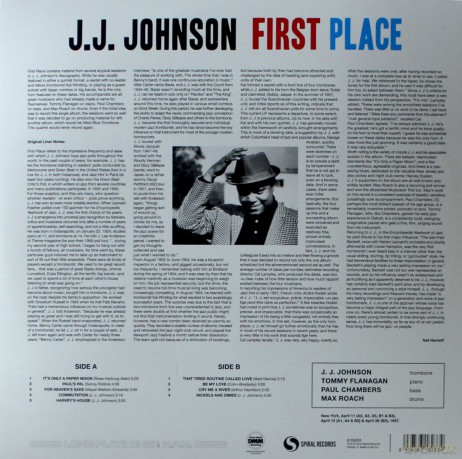 Johnson,J.J.: First Place (remastered) (Limited) (Translucent) [Winyl]