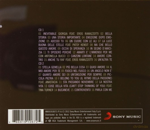 Eros Ramazzotti: Eros Best Love Songs [2CD]