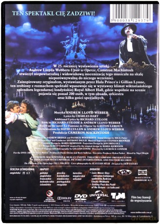 Upiór w Operze w Royal Albert Hall (Andrew Lloyd Webber) [DVD]