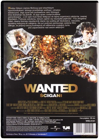 Wanted: Ścigani [2VCD]