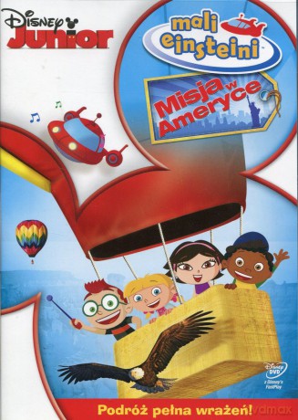 Mali Einsteini: Misja w Ameryce (Disney Junior) [DVD]