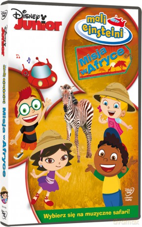 Mali Einsteini: Misja w Afryce (Disney Junior) [DVD]