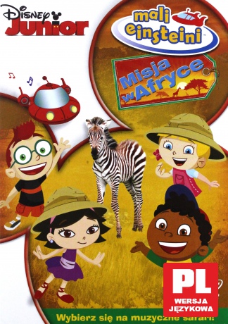 Mali Einsteini: Misja w Afryce (Disney Junior) [DVD]
