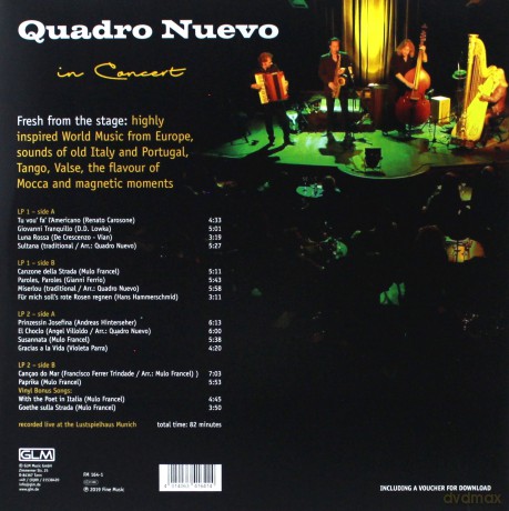 Quadro Nuevo: In Concert [2xWinyl]