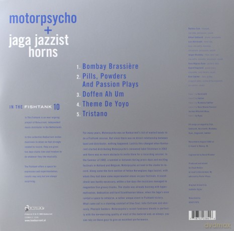 MotorpsychoJaga Jazzist Horns: In The Fishtank 10 [Winyl]