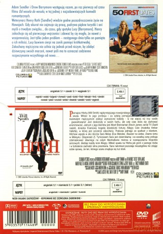 50 pierwszych randek / Hitch - Najlepszy doradca przeciętnego faceta [2DVD]