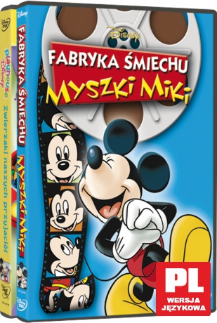 Fabryka śmiechu Myszki Mickey / Playhouse Disney: Zwierzaki naszych przyjaciół (Disney) [BOX] [2DVD]